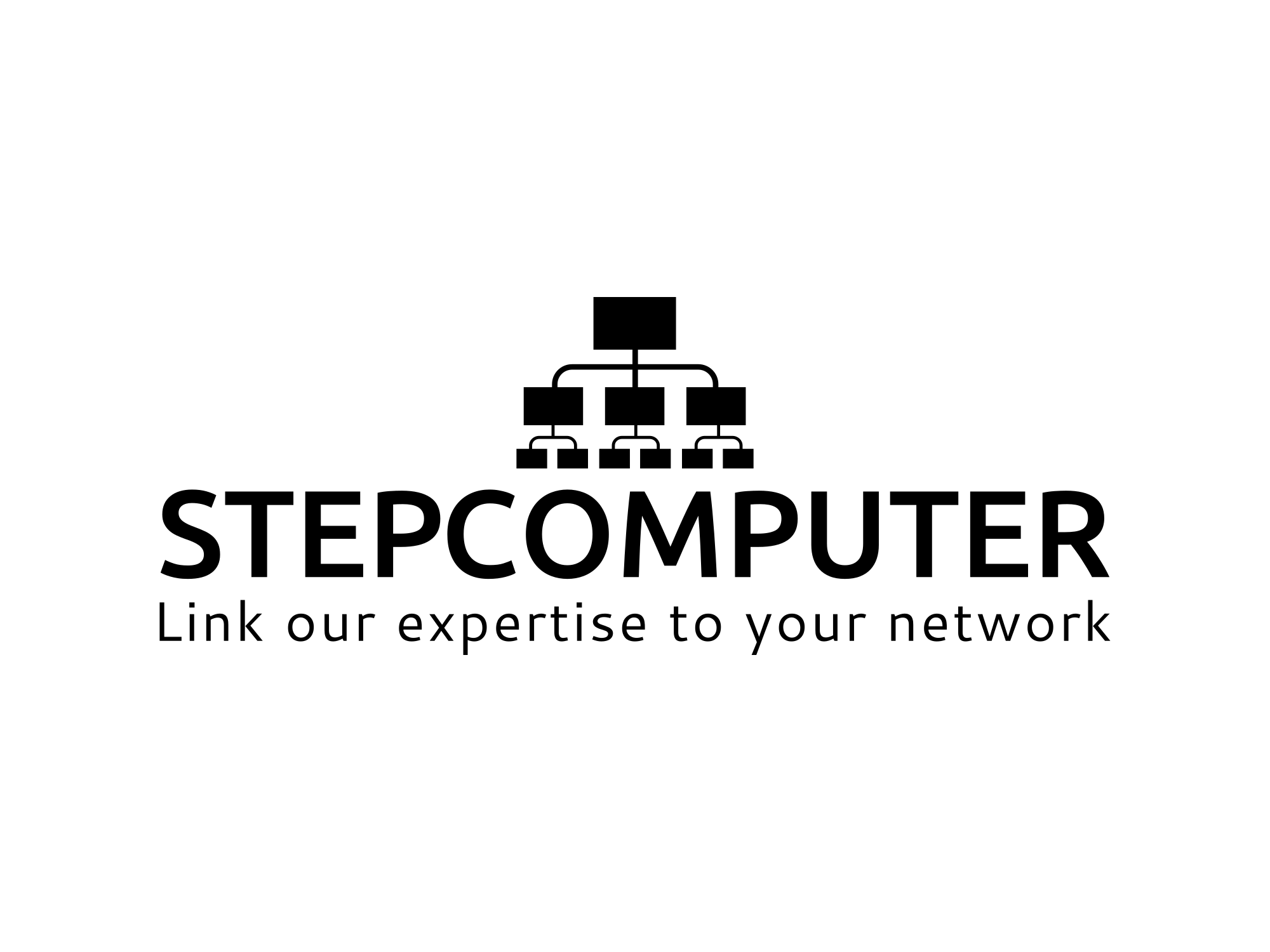 step-computer-high-resolution-logo-black-on-white-background